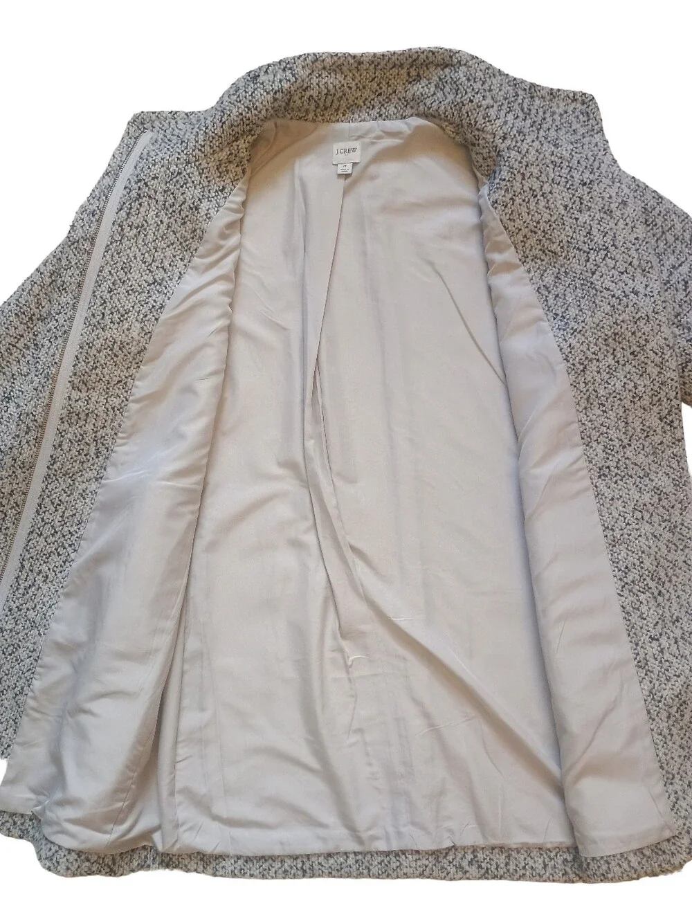 J crew factory boucle city coat Size: 4